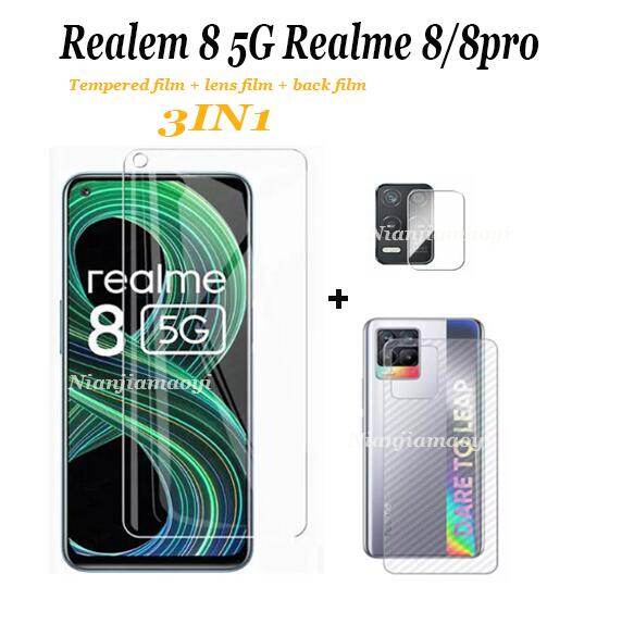 in 1] Suitable for OPPO realme 5G realme 8/8pro HD transparent