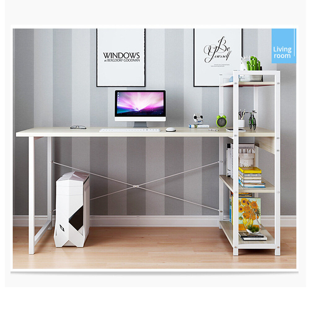 Generic 4 Tier Modern M Style Computer Table Variety Bookshelf Multi