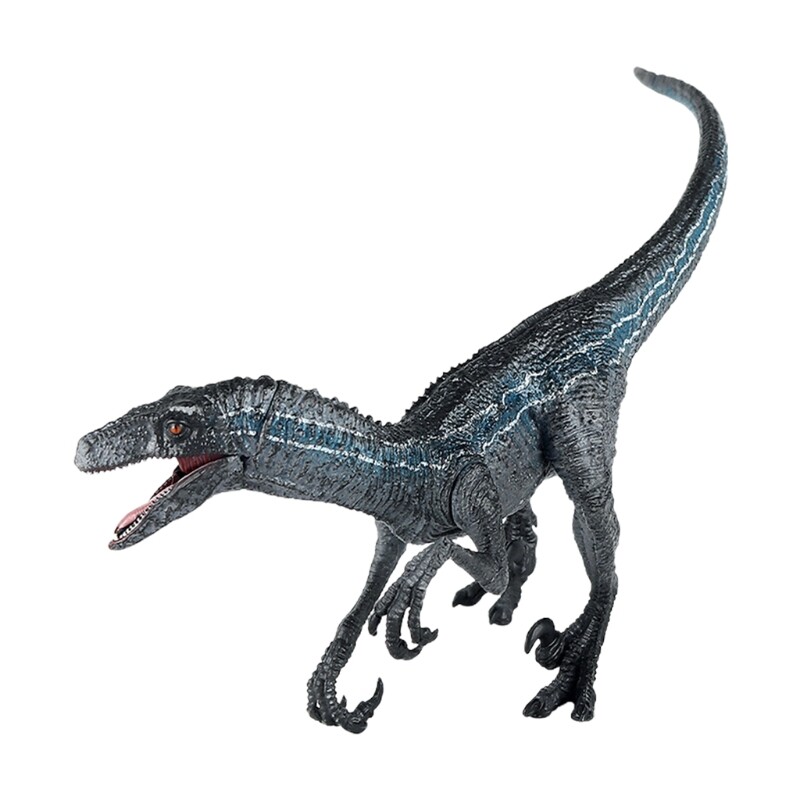 Velociraptor đồ chơi khủng long mô phỏng động vật tương tác thực tế cho trẻ em mô hình thu nhỏ quà tặng sưu tập sở thích