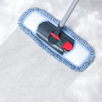 BOOMJOY NEW DESIGN Dust Mop Microfiber Mops for Floor Cleaning，With 2 Reusable Microfiber Pads