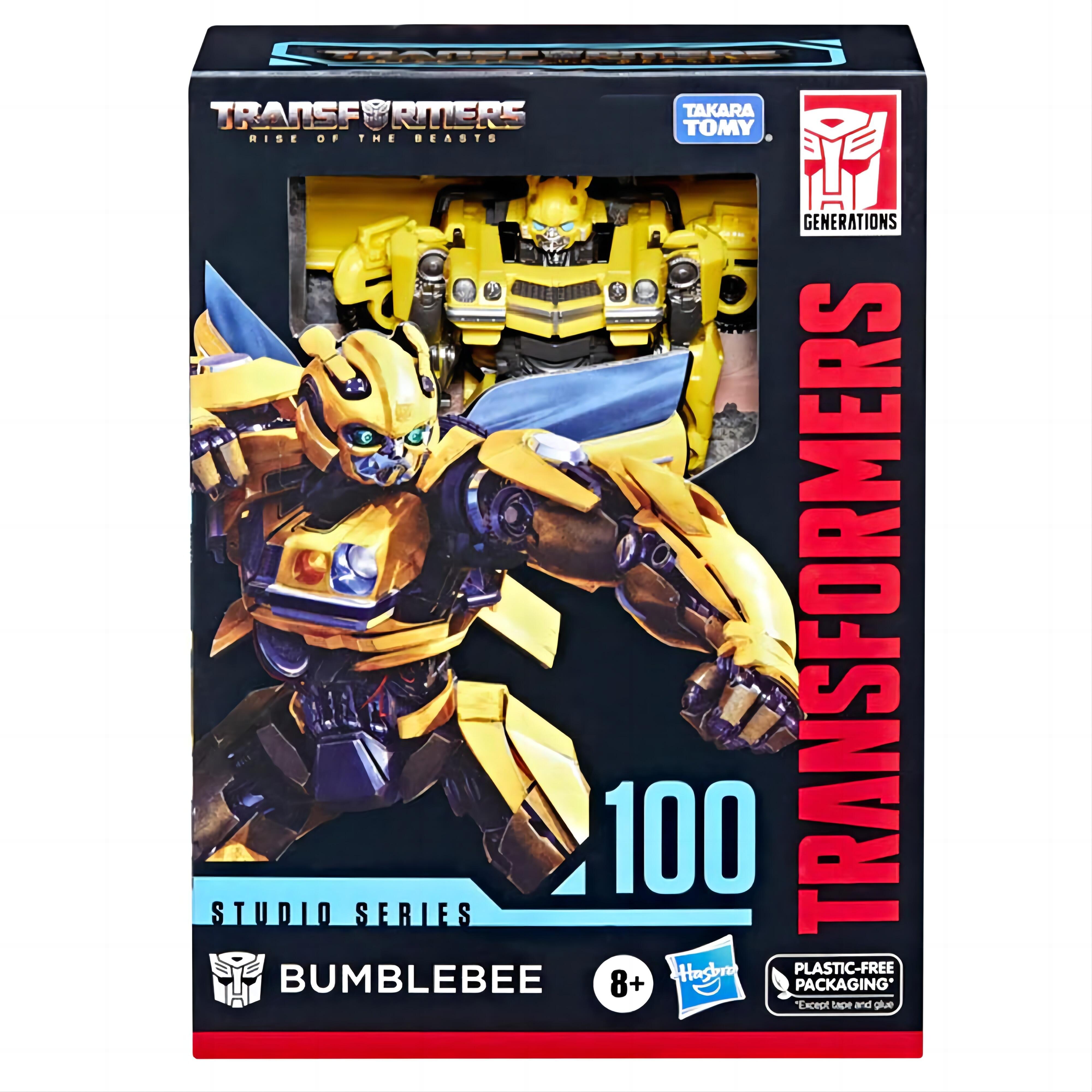 Transformers Studio Series Deluxe Class 100 Bumblebee Toy