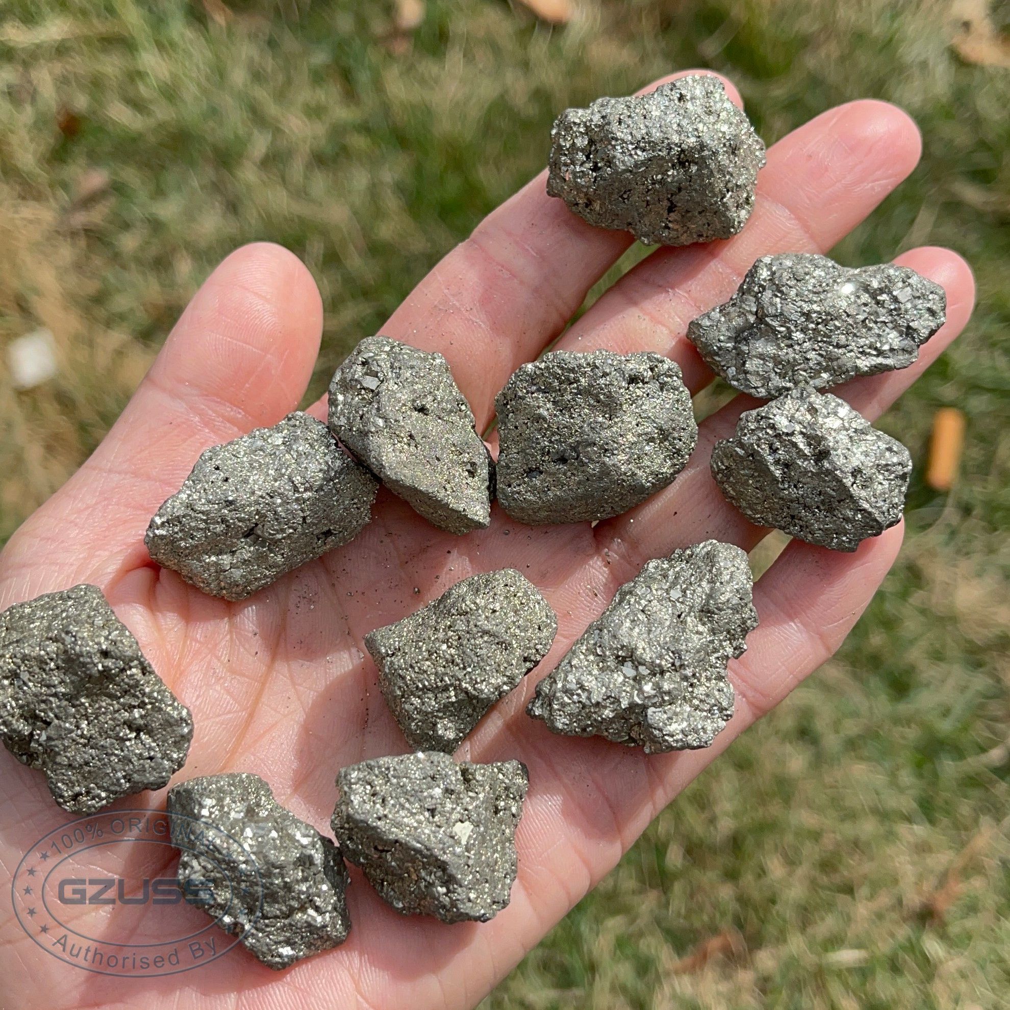 Tinh thể đá Pyrite thô và đá-tinh thể năng lượng-đá năng lượng-Tinh thể Pyrite thô