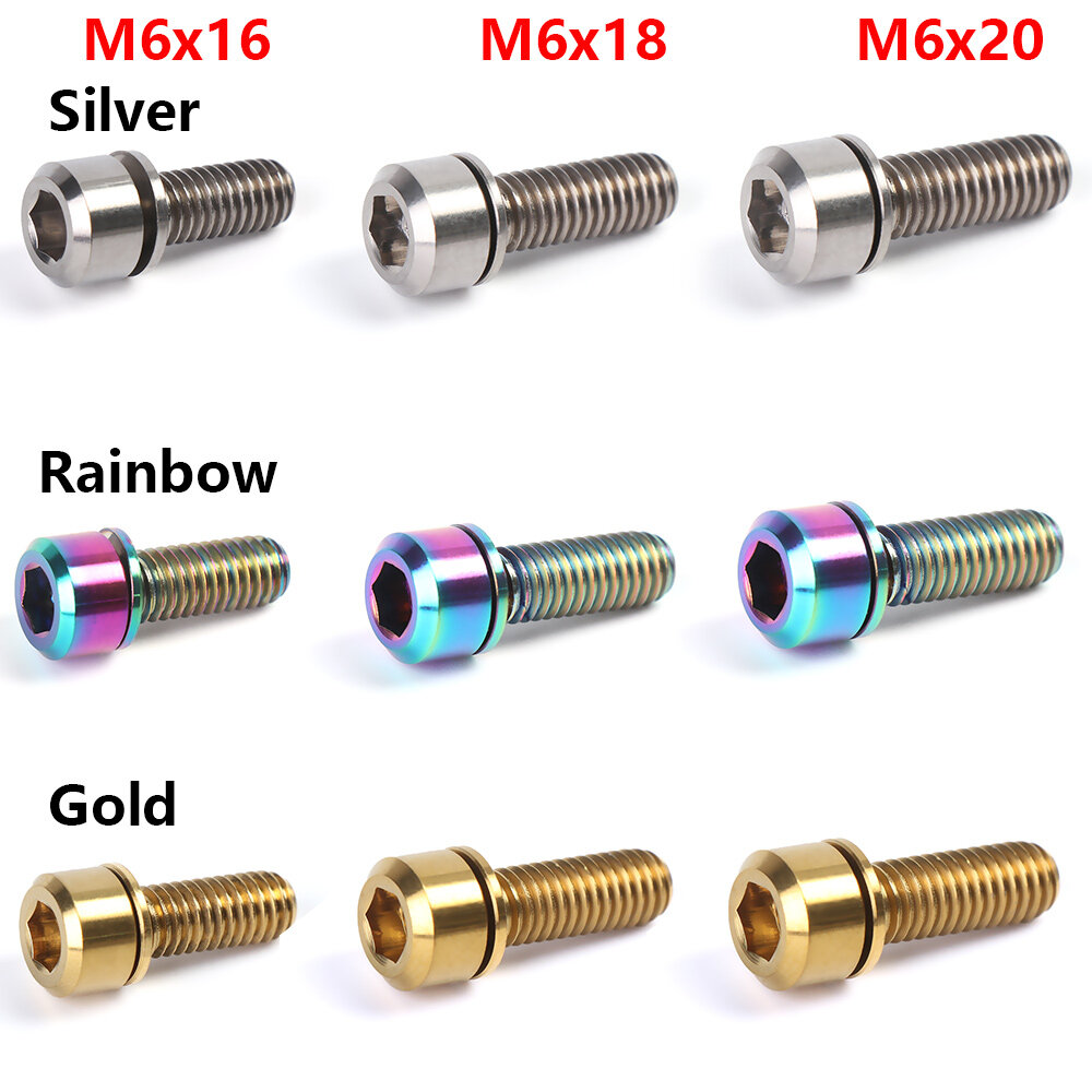 qengjerng 16mm/18mm/20mm Outdoor MTB Cycling M6 Accessories Bicycle