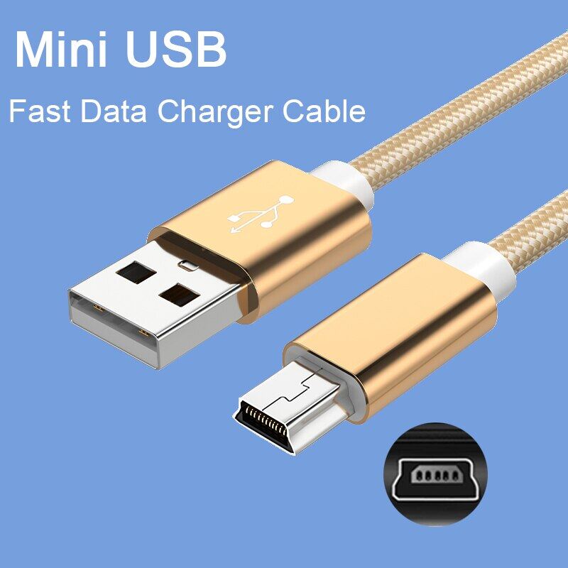 {:“》 -- Cáp USB cỡ nhỏ 3A dữ liệu sạc nhanh cáp chuyển đổi cho DVR cho xe hơi GPS máy ảnh kỹ thuật số HDD MP3 MP4 Máy nghe nhạc Phụ kiện điện thoại di động