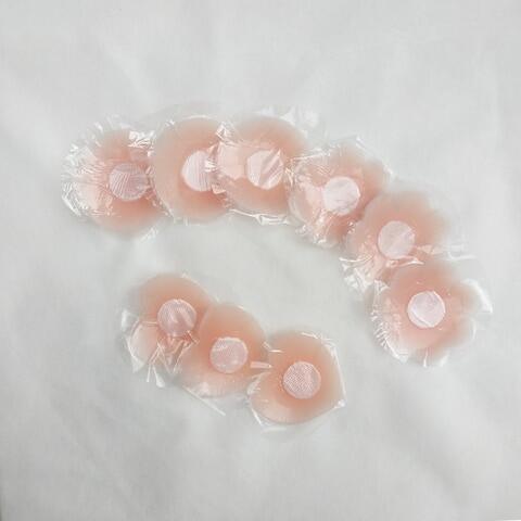 Reusable Women Breast Petals Lift Nipple Cover Invisible Adhesive Silicone Push Up Sexy Backless Strapless Breast Cover Pasties