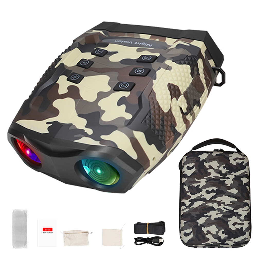 Instruments 4K Night Vision Goggles Digital Infrared Night Vision Binoculars 600M Full-Dark Viewing Day Night Use with 3 Inch Screen Support 5X Lens Magnification 8X Digital Zoom Photo & Video Taking for Outdoor Camping Huntings Night Observation Boating ราคา 4,538 บาท*ส่งฟรี