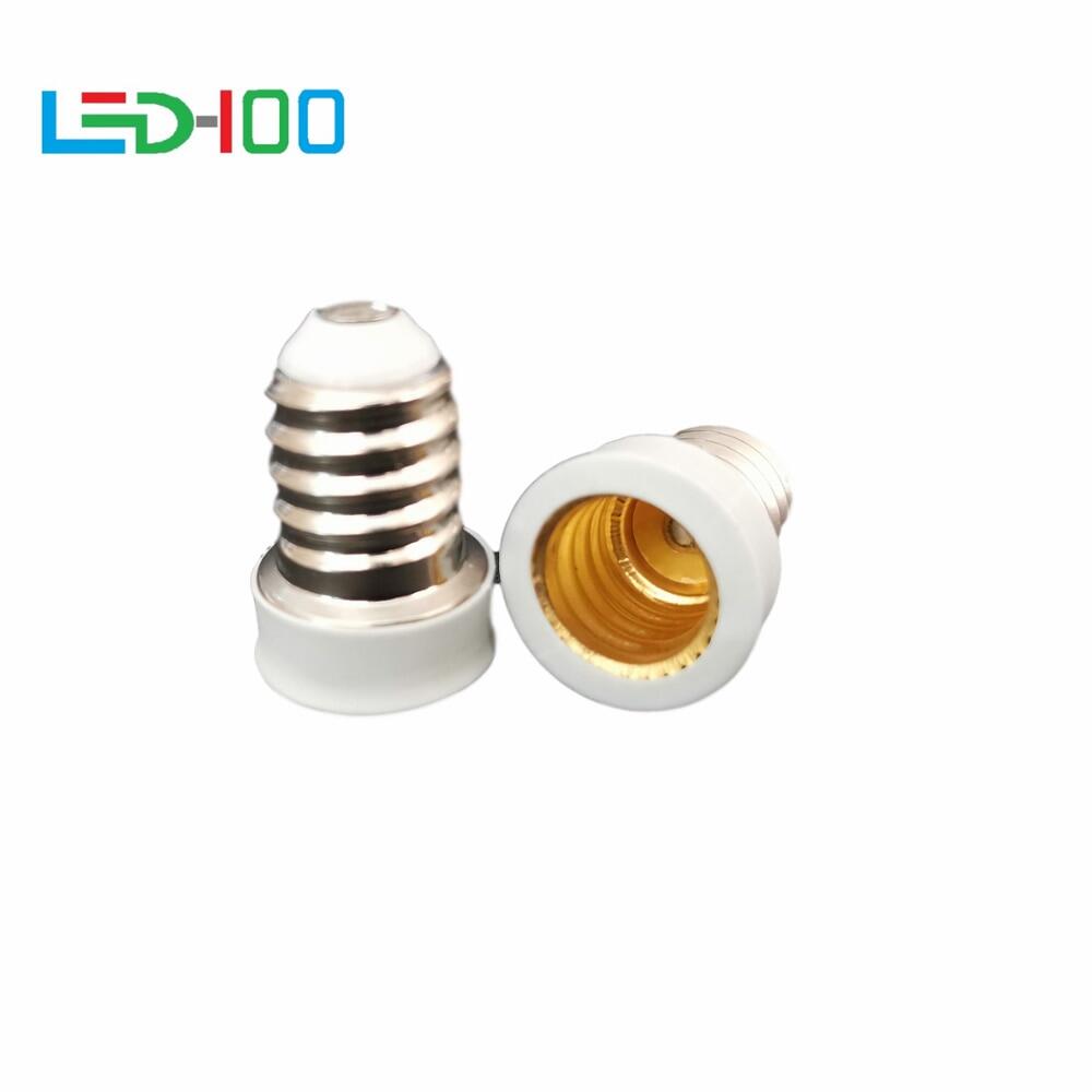 New E14 To E12 Base Adapter Converter Lamp Holder Lamp Adapter