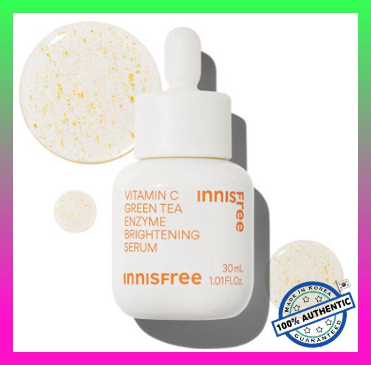 Innisfree Vitamin C trà xanh Enzyme huyết thanh sáng da 30ml