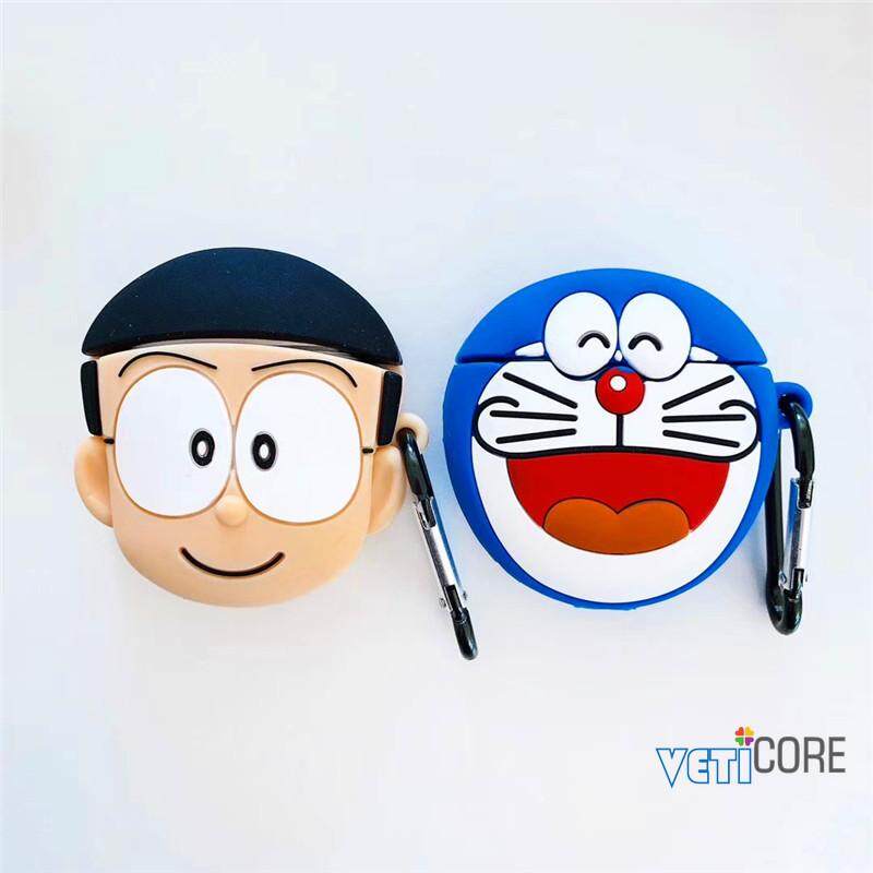 Nobi Nobita Laugh Doraemon Earphone Case for Apple AirPods AirPods2 2