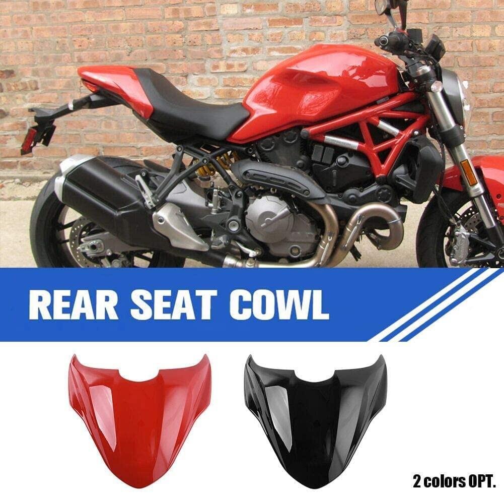 Allotmark yên sau xe máy vỏ bọc ghế hành khách cứng, dành cho ducati monster 821 2014 2015 2016 2017 2018 2019 2020 2021