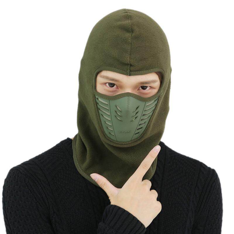 Chijiudianzi หน้ากากใบหน้าเต็มรูปแบบรถจักรยานยนต์ขี่จักรยาน Balaclava ฤดูหนาว Windproof