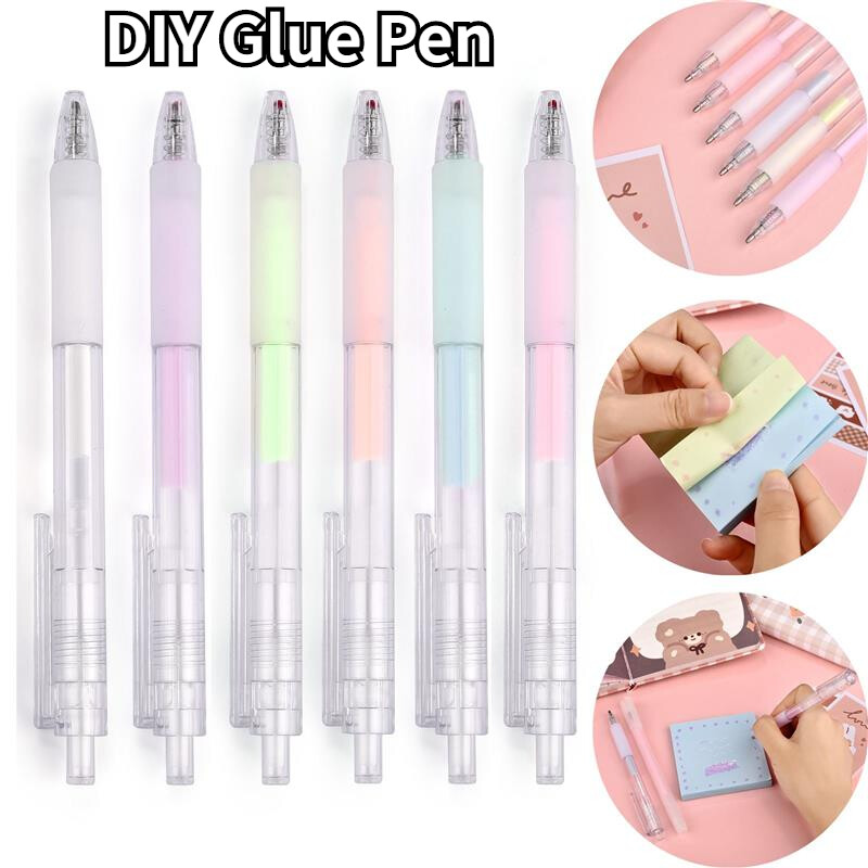 Phân phát bút viết tay bút nhanh chóng làm khô bút keo dán hướng dẫn sử dụng rắn keo dính sinh viên sổ tay diy độ nhớt cao keo văn phòng cung cấp trường học