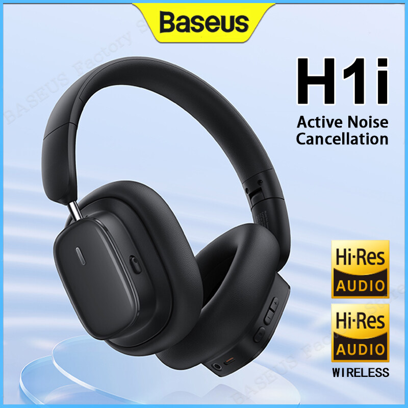 Baseus H1i Tai nghe không dây Bluetooth 5.3 38dB ANC khử tiếng ồn Hi