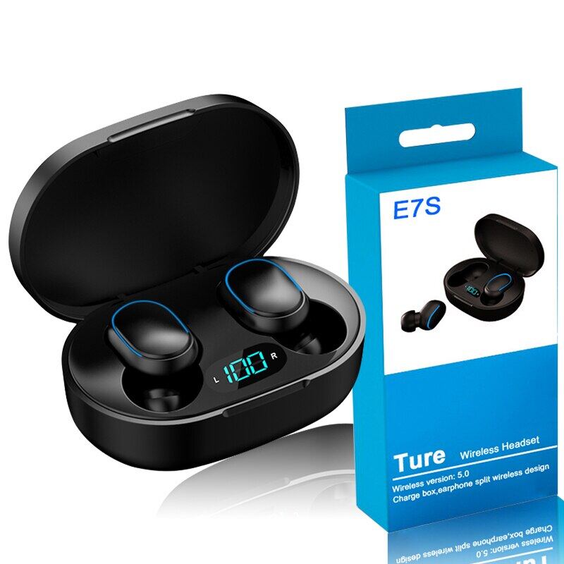 Tai Nghe Bluetooth Hình Trái Tim Nữ Tính Dễ Thương Màu Hồng Đen Trắng Xanh Bán Trong Tai Không Dây Đi Kèm Với Ngăn Sạc Touc