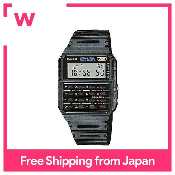 Đồng hồ casio đồng hồ máy tính wr mark hình lục giác mới nhất có chức năng máy tính mẫu nước ngoài ca-53w-1z