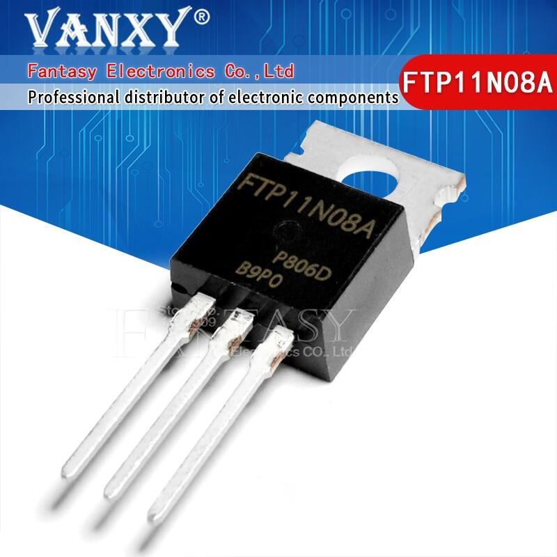 10 chiếc chip ic 220 ftp11n08 11n08 to220 11n08a