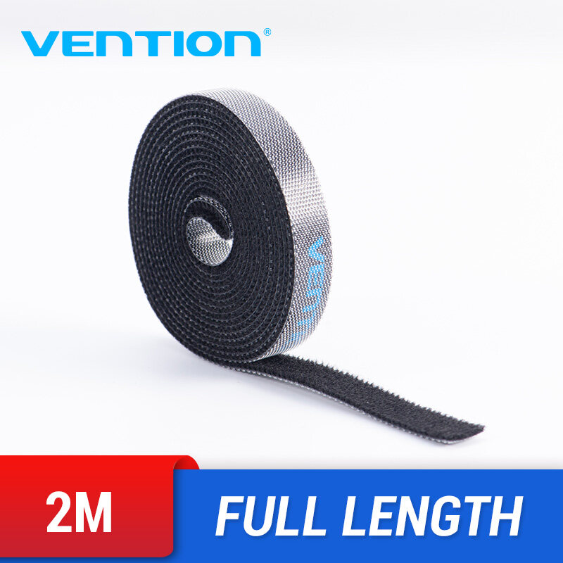 Vention Dây Trói Cable Magic Strip - Dây Buộc Tập Hợp Dây Nhợ Đa Năng Tự Cắt Dán Dính Lại Chống Rối