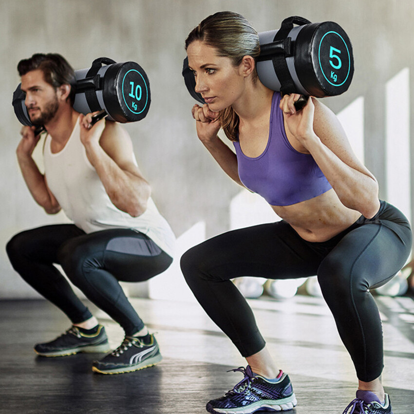 Túi Năng Lượng Rỗng Cử Tạ Túi Điện Bao Cát Tập Thể Dục Thể Hình Số Lượng Để Tìm Túi Cát Tập Thể Dục Thể Thao Da PU Tập Luyện Cơ Bắp Nặng 5/10/15/20/25/30KG