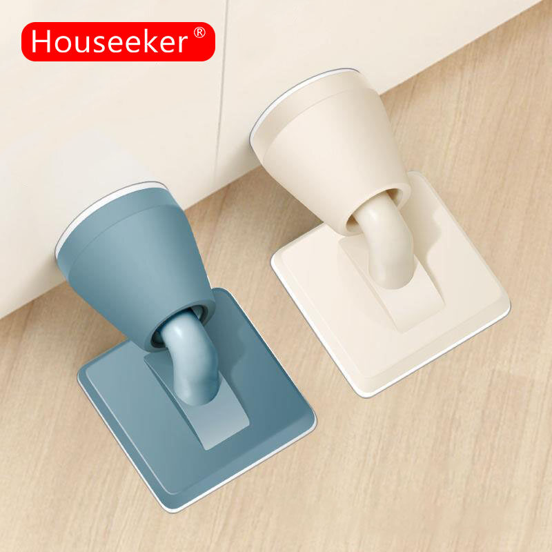 Houseeker Silicone Door Stopper cao su tầng Chủ Cửa chống tác động Double-Side tường bảo vệ chống va chạm cửa Dumper
