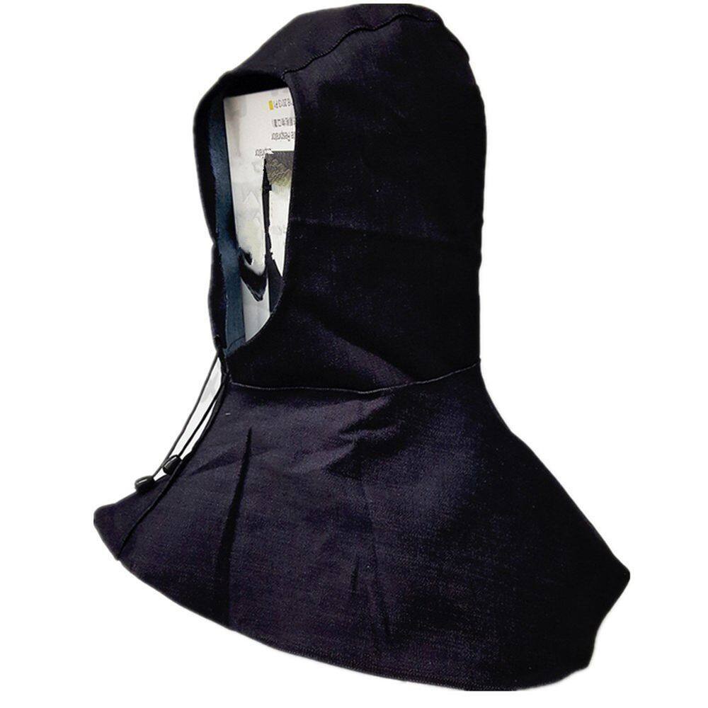 Punta mũ trùm bảo vệ cổ bằng vải denim mũ thợ hàn mũ bảo hiểm hàn mũ trùm đầu thợ hàn mũ bảo hộ hàn mũ trùm đầu thợ hàn