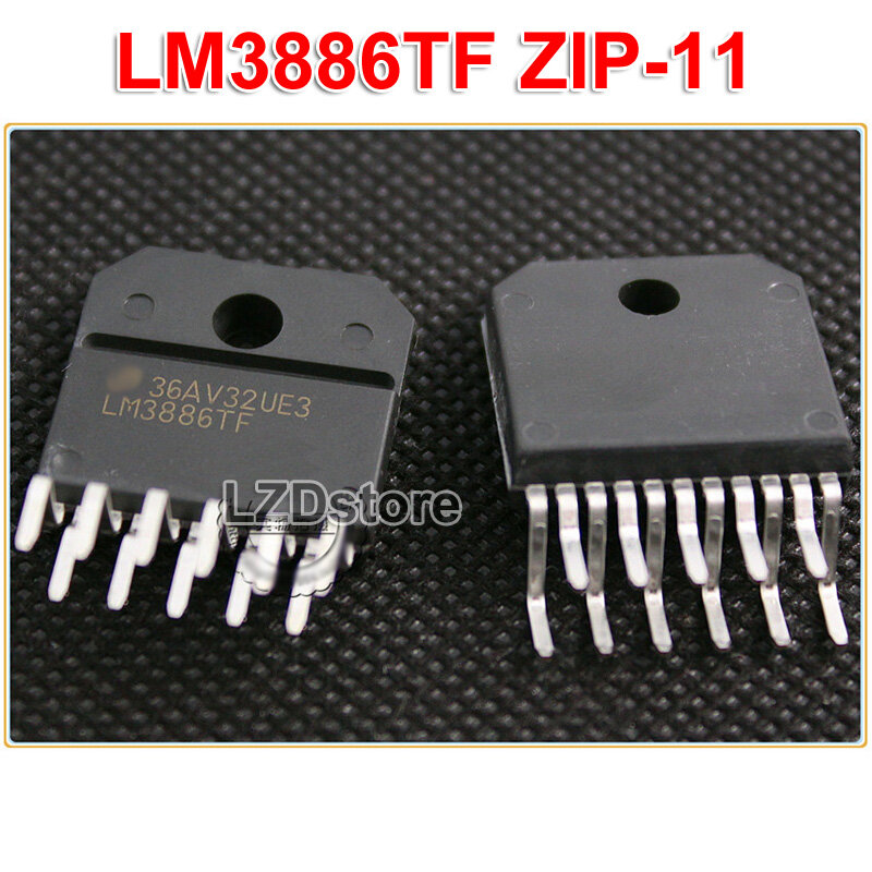 1 chiếc chip khuếch đại công suất âm thanh lm3886t lm3886tf zip-11 lm3886 ic chính hãng