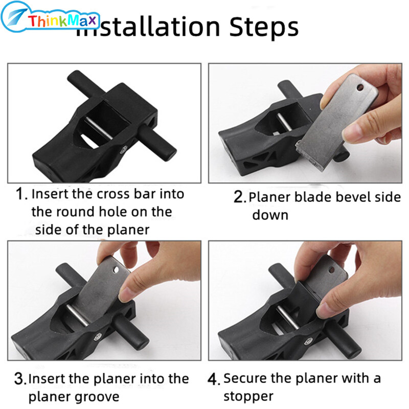 Wooden Hand Planer Manual Flat Plane Trimming Home Garden Mini Woodworking