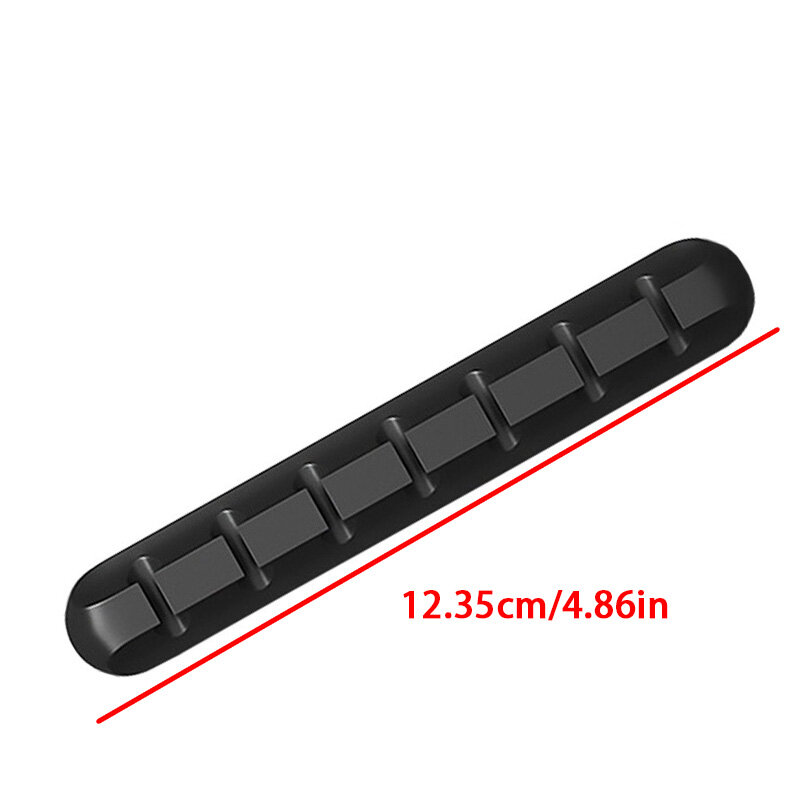 Mujiajia Bộ Kẹp giữ dây Cáp bàn phím máy tính để bàn gọn gàng quản lý CLIP hộp sắp xếp Dây cáp USB Bộ Kẹp giữ dây Cáp bàn cuộn tự Silicone dính Phụ kiện Giữ dây cáp chuột tai nghe