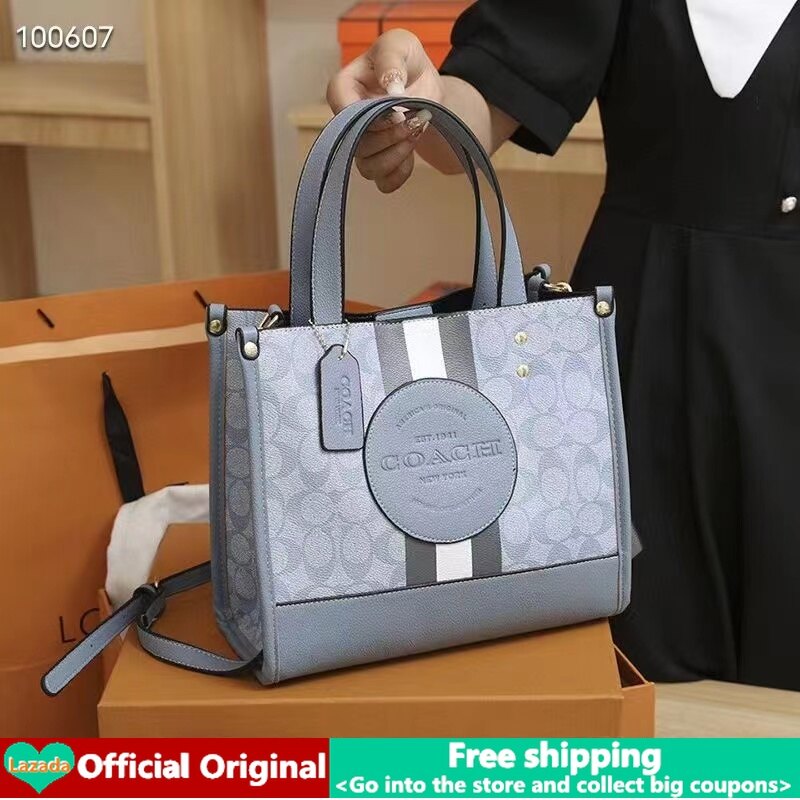 (Hàng Thật) Túi Xách COACH Reticule Chính Hãng Mới 2022 Túi Tote Da Pu Cho Nữ Túi Đeo Chéo Đơn Túi Đựng Mỹ Phẩm Túi Đeo Vai Túi Mua Sắm Sức Chứa Lớn Cho Sinh Viên Thời Trang Hàn Quốc Túi Đi Làm