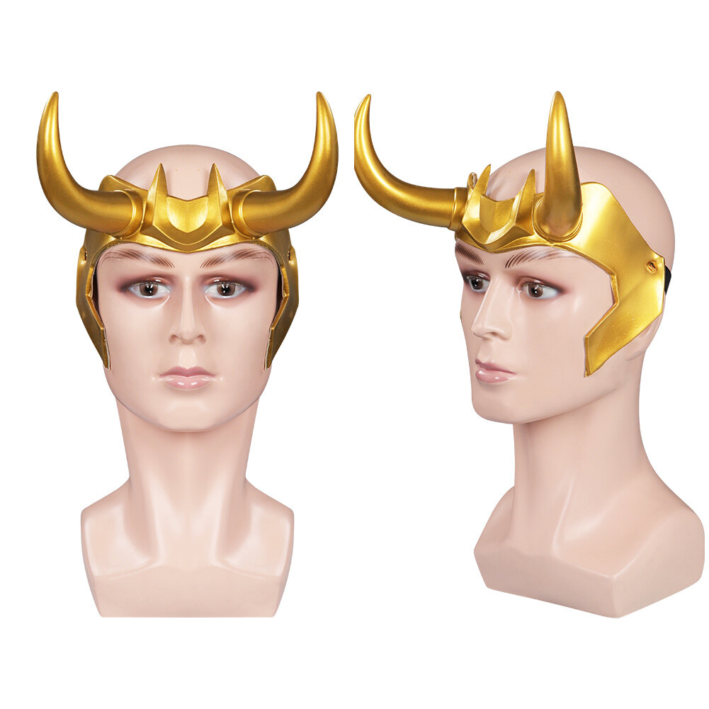 Thor Ragnarok Loki Mask Cosplay Latex Masks Helmet Masquerade Halloween