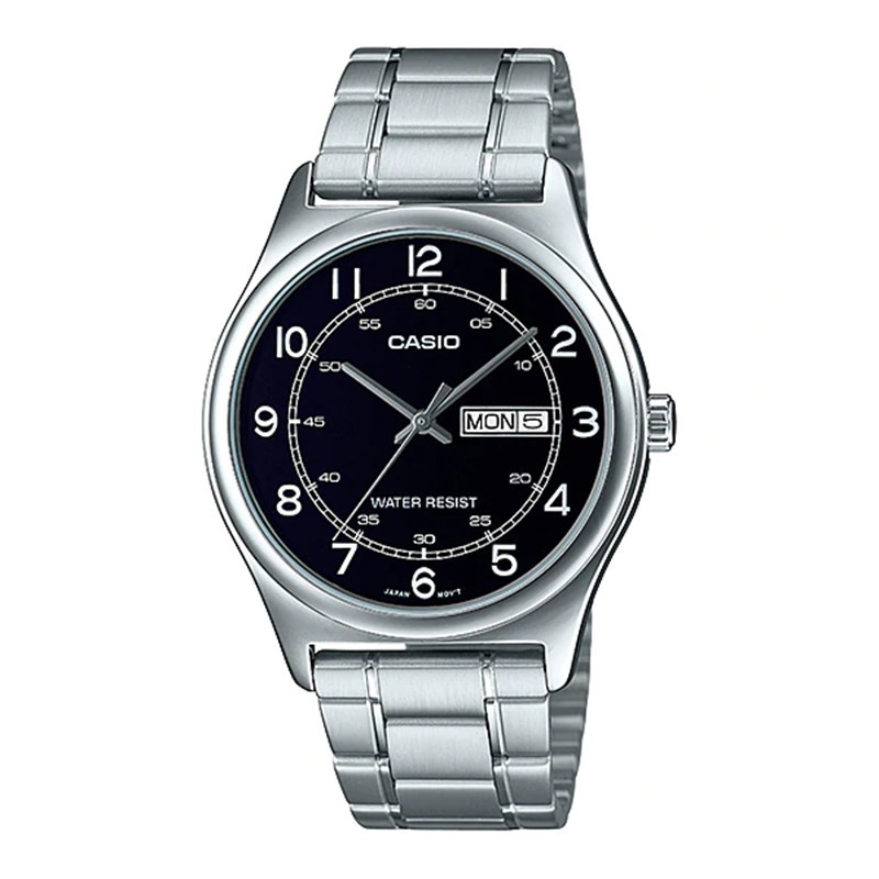 Đồng hồ nam dây kim loại casio mtp-v006d-1b2udf