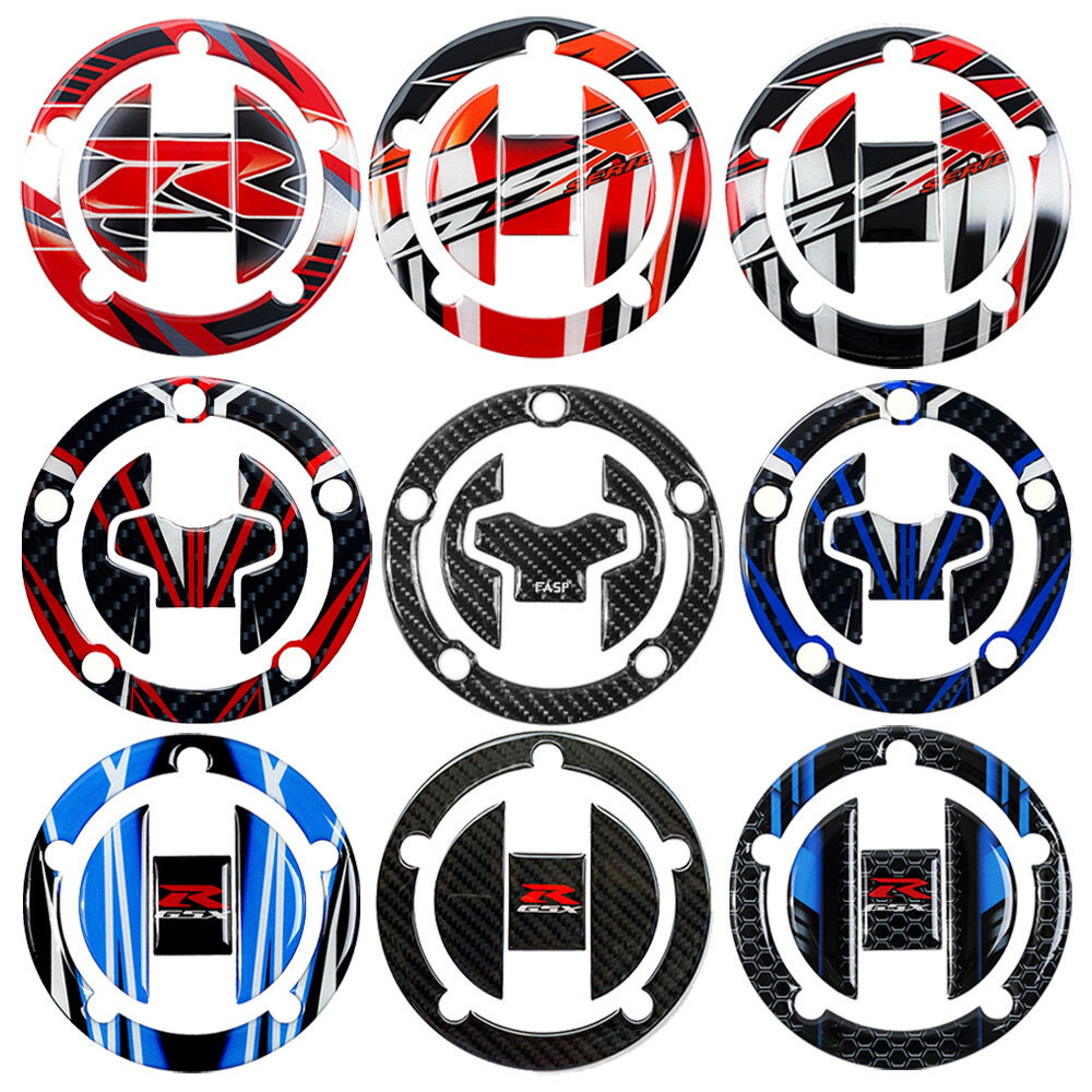 Miếng Dán Nắp Bình Xăng Thích Hợp Cho Suzuki GSX250 Geek Sa 155 Miếng Dán Chống Trầy Xước Chống Nước