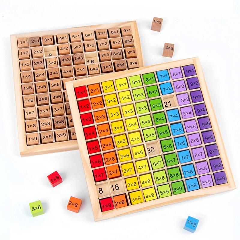 Giáo Dục Phong Cách Montessori Đồ Chơi Toán Học Cho Trẻ Em Trẻ Em Đồ Chơi Trẻ Em 99 Bảng Nhân Toán Số Học Công Cụ Hỗ Trợ Giảng Dạy