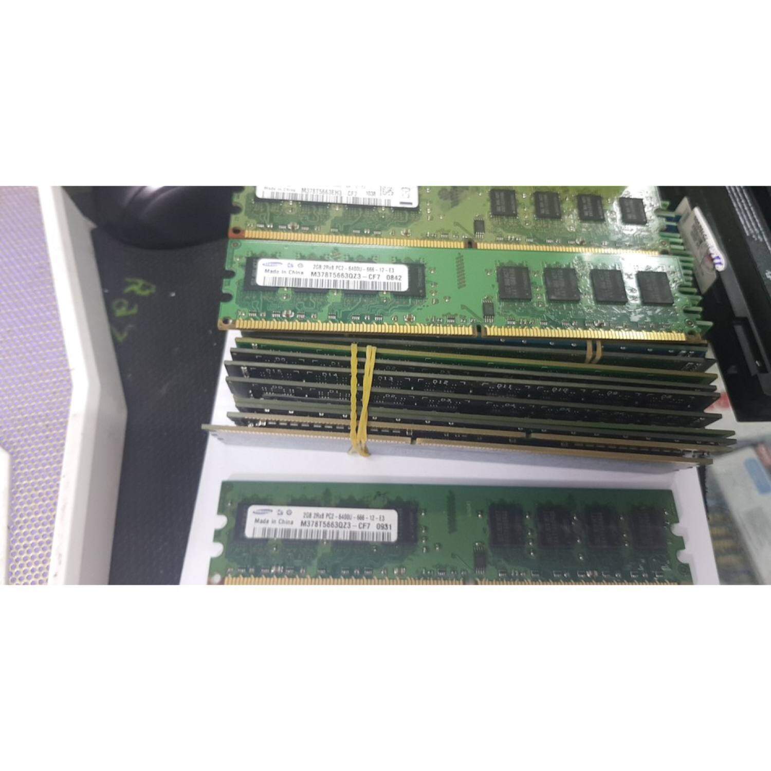 Ram ddr2 2gb buss 800 dùng cho máy tính để bàn