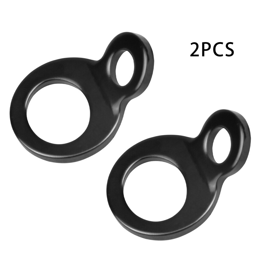2pcs Tie Down Strap Rings For Motorcycle Dirt Bike ATV UTV Attach Tie-Downs Stainless Steel Tie-Down Strap Rings