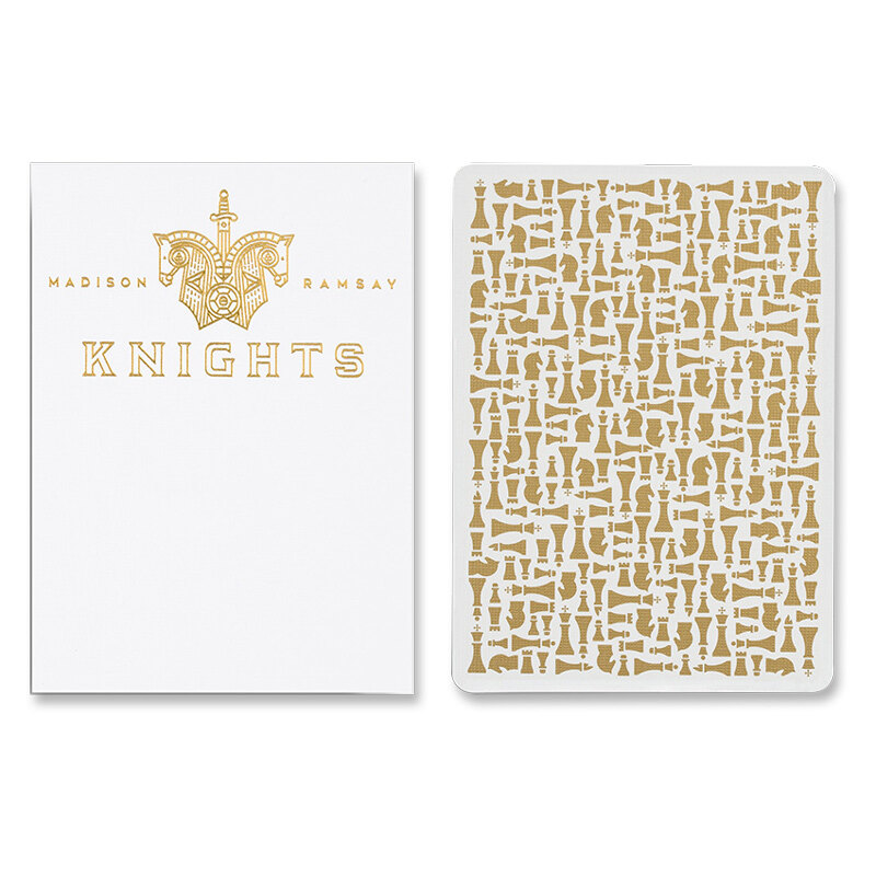 Bài Hát Ellusionist Knights Bởi Daniel  Madison Thẻ Bài Xì Phé USPCC Màu Đỏ/Trắng/Xanh Dương Cho Xe Đạp Đạo Cụ Ảo Thuật