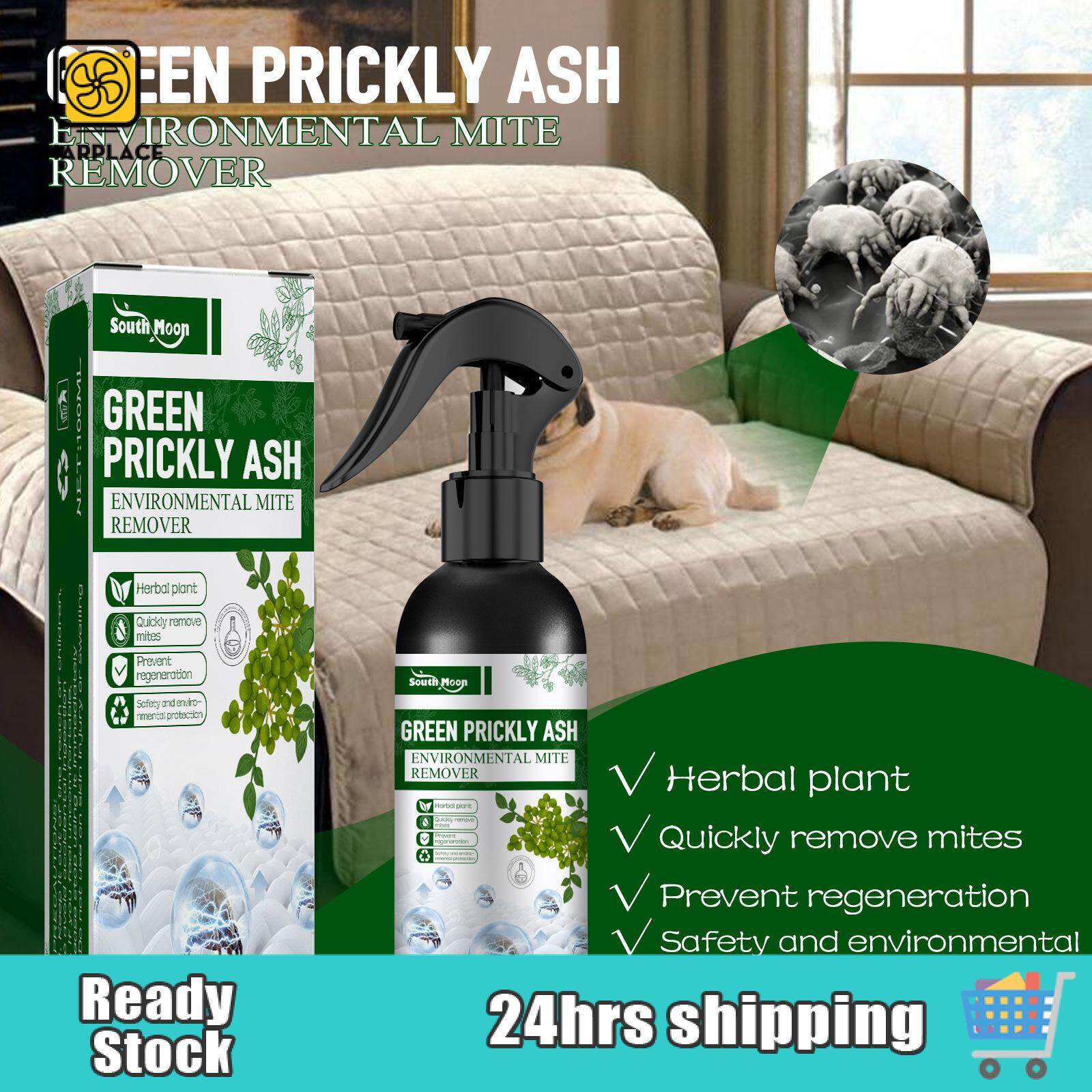 Sharplace Mite Killer Spray Bed Bug and Dust Mite Spray Indoor Clean for Mattresses