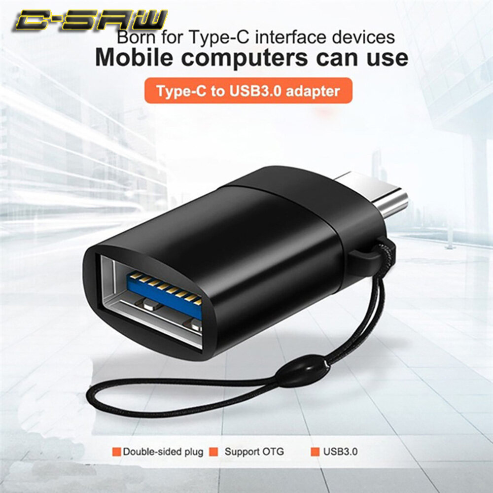 C-saw bộ chuyển đổi usb loại c otg bộ chuyển đổi usb 3.1 type c male sang usb 3.0 female data otg, cho ổ đĩa cứng máy tính bảng ổ đĩa flash usb chuột