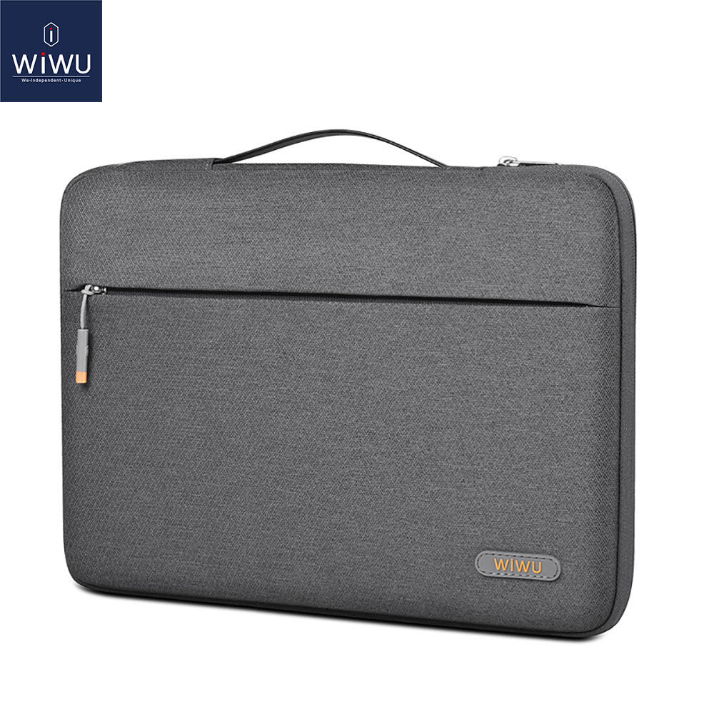 Wiwu Túi đựng laptop cho macbooa Air/Pro M1 M2 13.3 inch khả năng chịu nước cao-công suất túi đựng laptop Vỏ đựng 14 inch Tương thích với 2024 MacBook Pro 14 M4 máy tính notebook