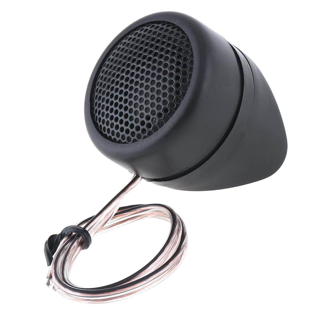 One Pair 380W YH366 High Efficiency Mini Dome Tweeter Speakers for Car