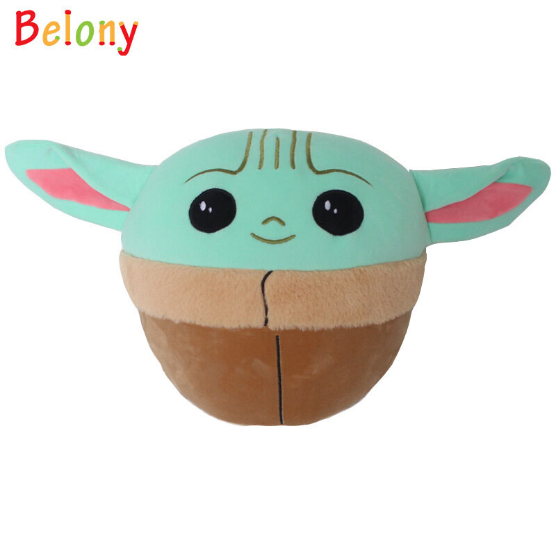 Belony Baby Yoda Plush Toy the Mandalorian Child Plush Stuffed Pillow