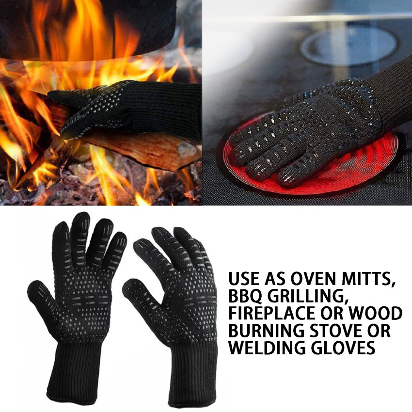 Fireplace Gloves Fire Glove For Wood Burning Stove Fire Pit And - Main Image