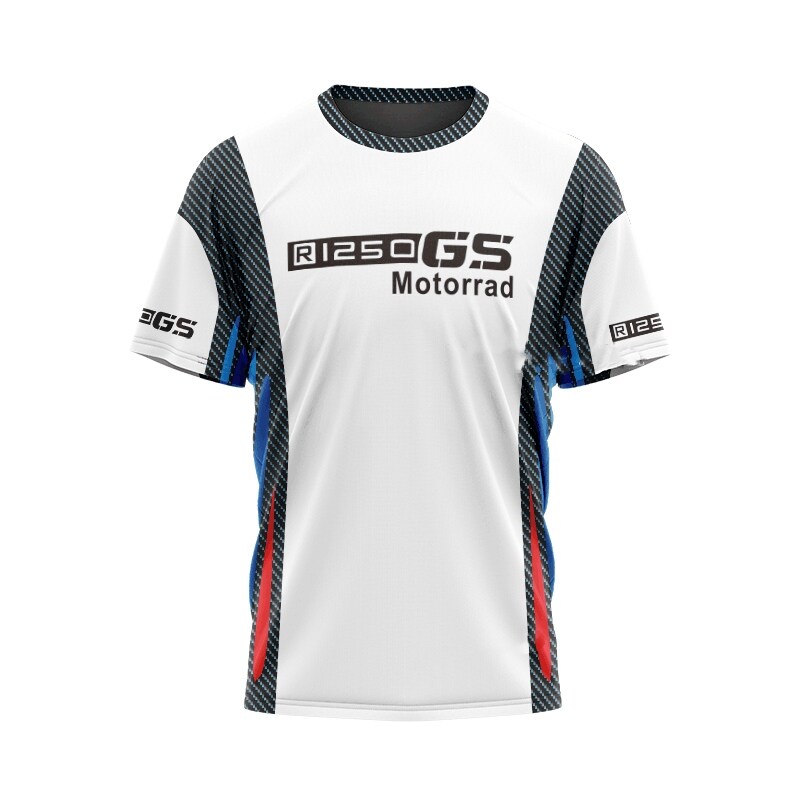 Men's T-shirt Breathable Quick Dry For R1250 GS Motorbike Motorcycle Adventure Driving Summer T-shirt