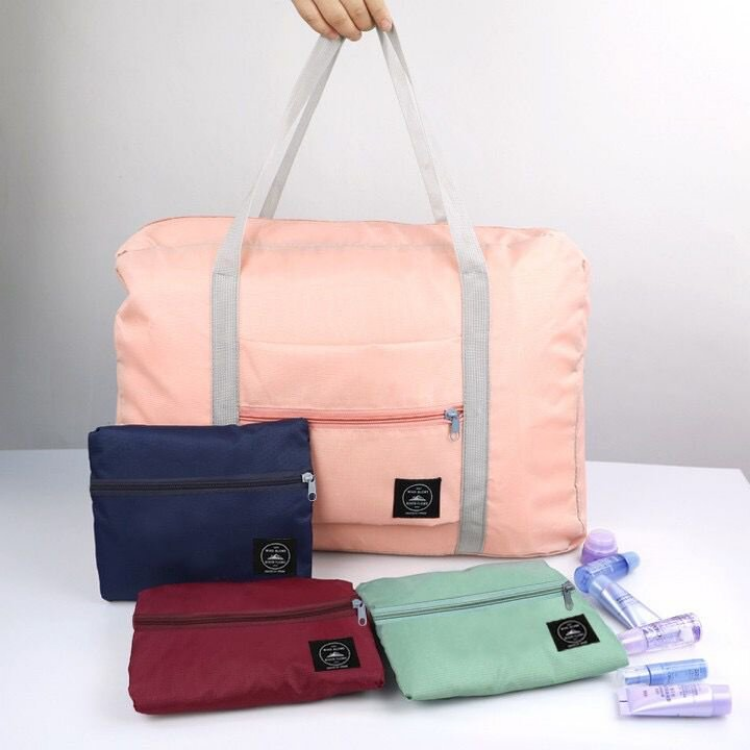 Large Capacity Nylon Gym Bag Waterproof Foldable Travel Storage_voghion.com