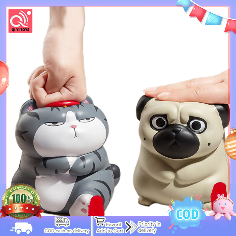 Squeeze Toys Cartoon Animal Shape Stress Reliever Toys Anxiety Relief Doll
