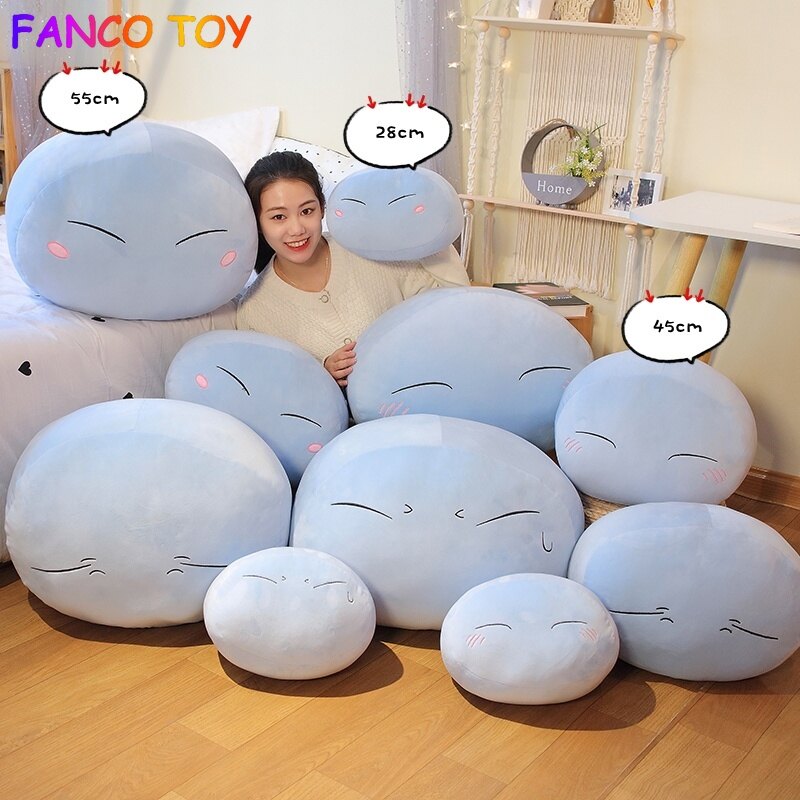 Đồ chơi nhồi bông rimuru tempest hoạt hình 28/45/55cm anime time i got reincarnated as a slime rimuru tempest gối mềm quà tặng đồ chơi cho trẻ em