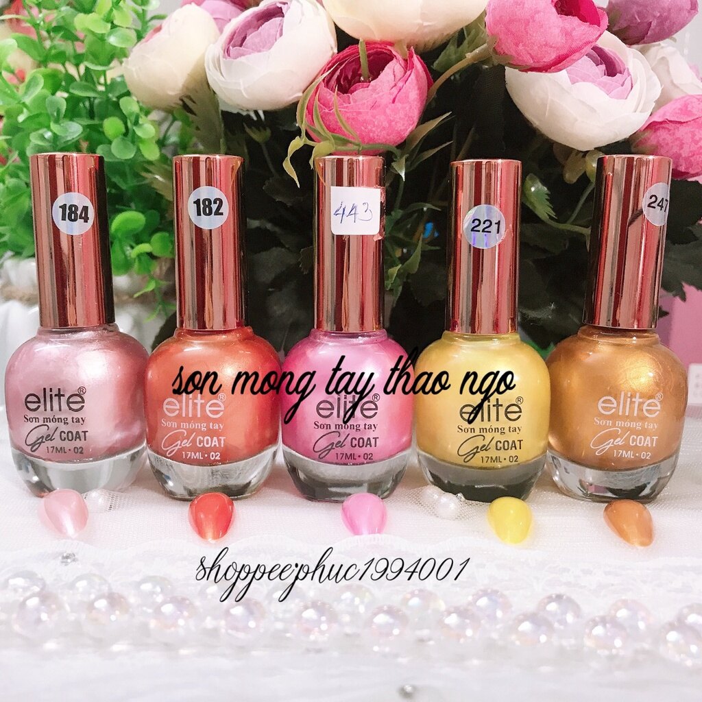 Sơn móng tay cao cấp Elite 17ml