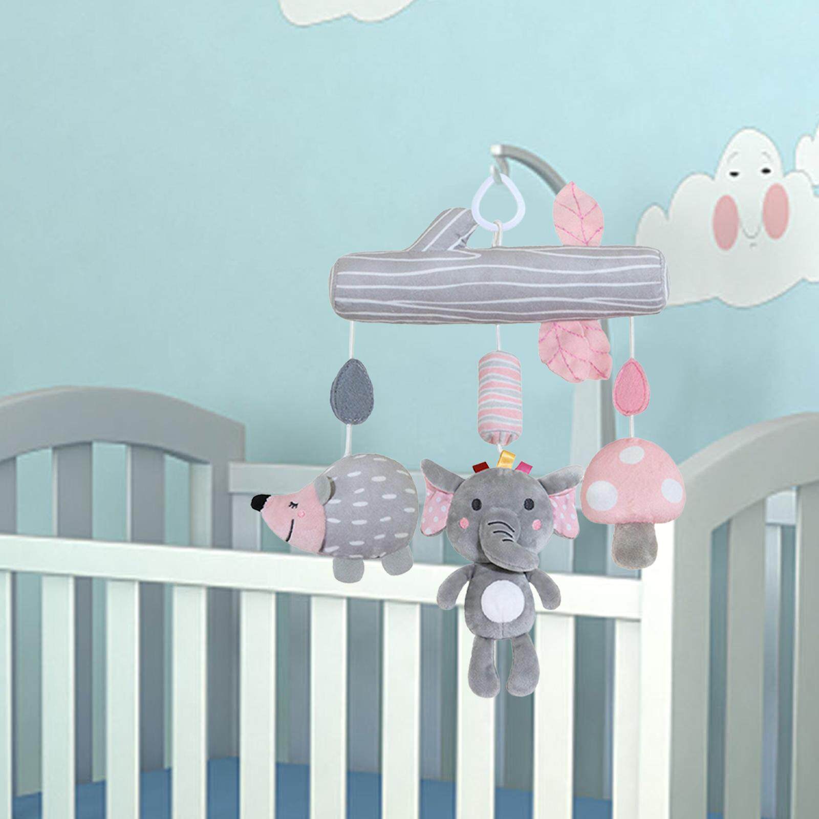 Giường cũi trẻ sơ sinh koolsoo đồ chơi lục lạc treo quanh em bé cho bé gái