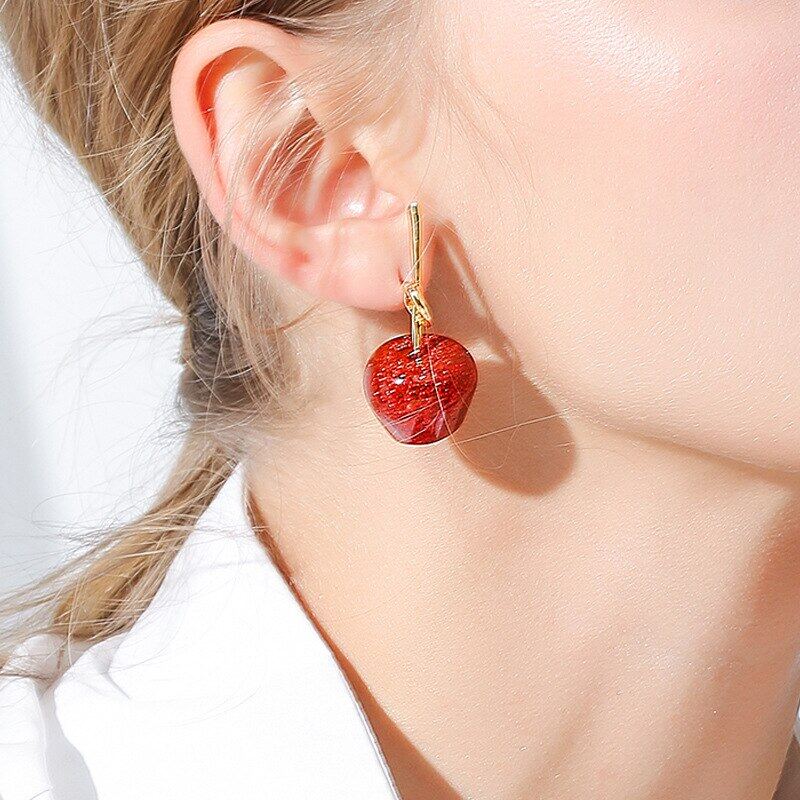 Cherry earring on sale