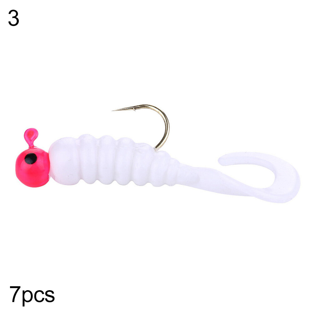 Ghxdryuru 7 Cái 3.7Cm 1.75 Gam Cá Giả Sống Động Như Thật Lure Wobbler Mực Móc Mồi Swimbait