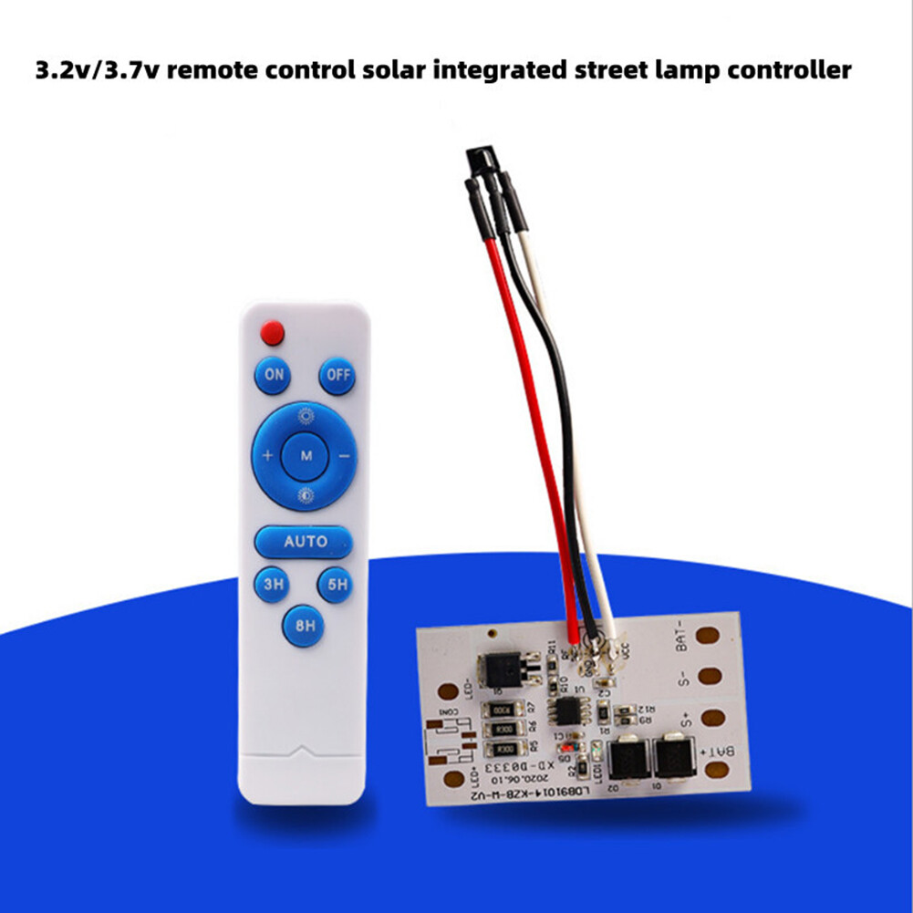 Bảng Mạch Đèn Trần Năng Lượng Mặt Trời 3.2V 3.7V Có Điều Khiển Từ Xa